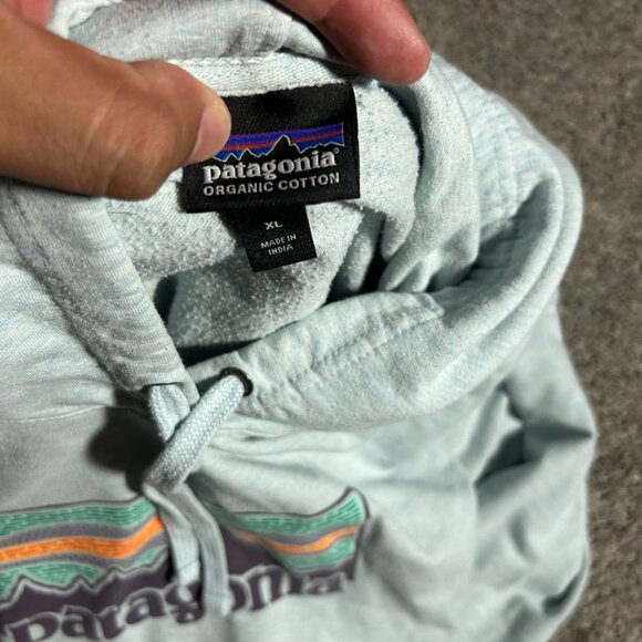Patagonia Solar Rays Ahnya Hoody Logo Hoodie Size XL Women - Picture 2 of 2
